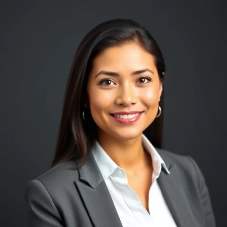 Portrait of Andrea Pearson, AI Director of Insurance Claims Agent