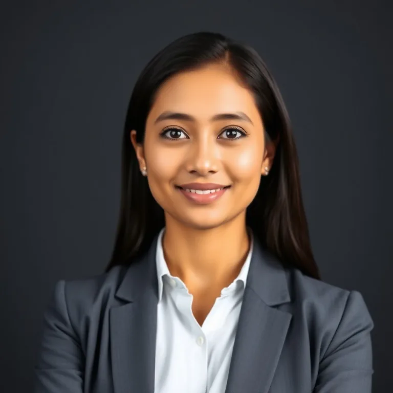 Portrait of Clara Hunt, AI Bank & Institutional Lender Liaison Agent
