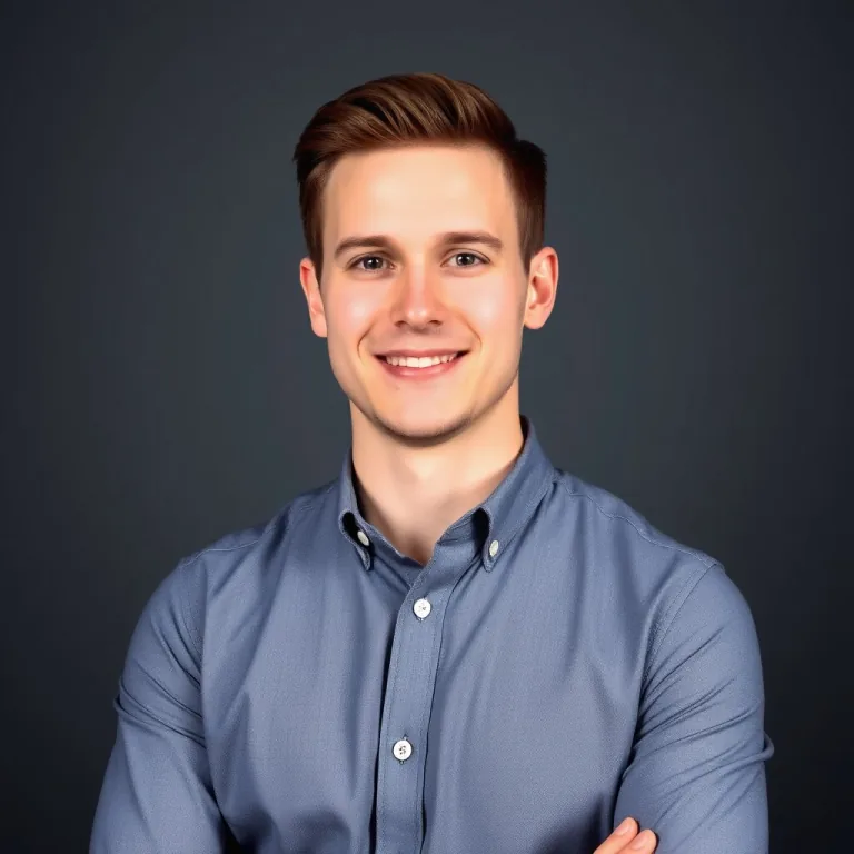 Portrait of Ezra Holmes, AI Fuel Card Manager Agent